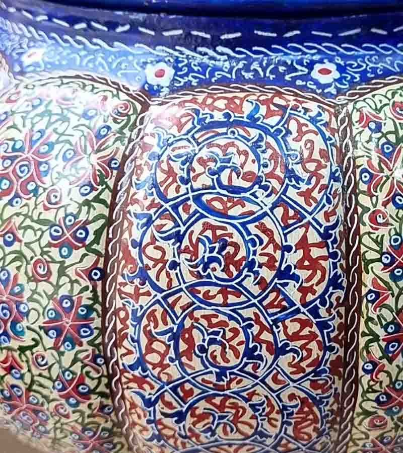 شکلات خوری مینا کاری 25 سانتی