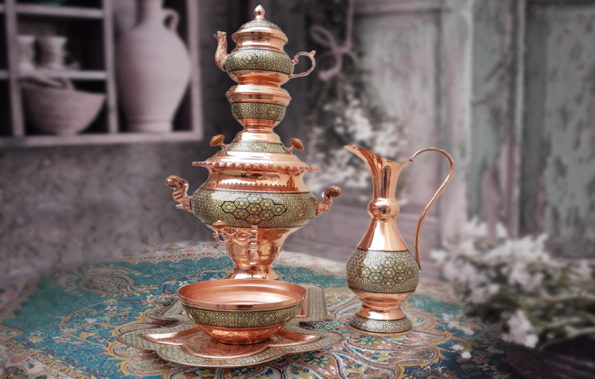 طرز نگهداری محصولات مسی