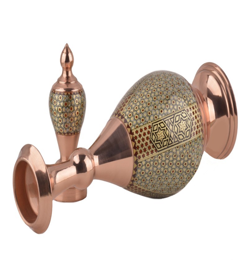 تنگ صراحی خاتم ممتاز اعلاء