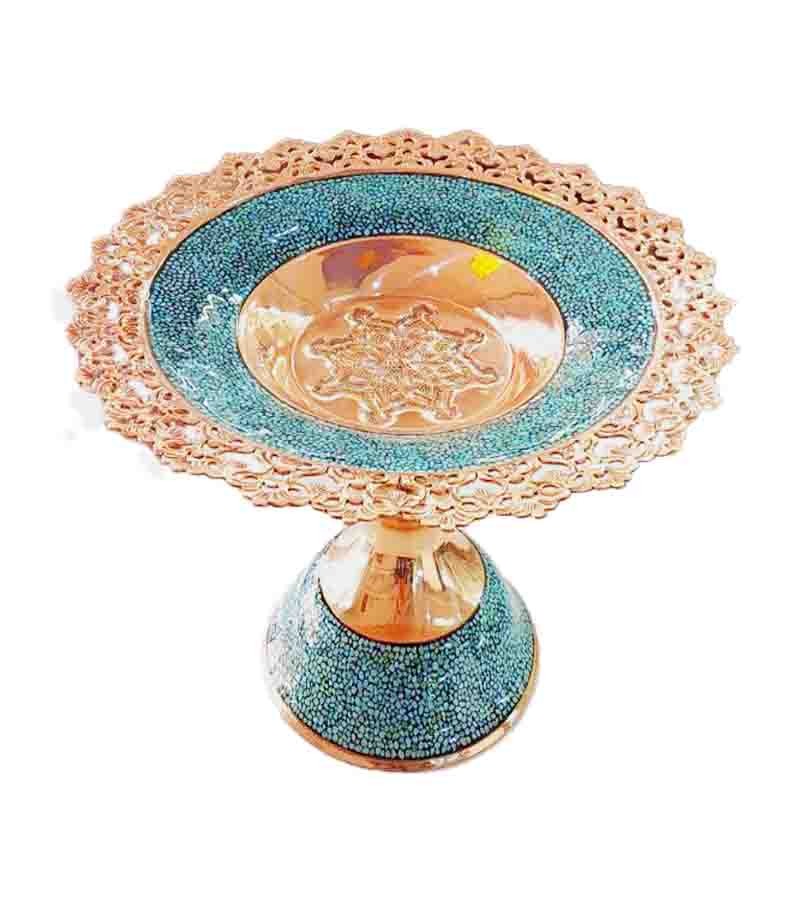 شرینی خوری پایه دار فیروزه